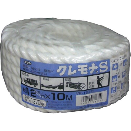 ユタカメイク ビニロンロープ万能パック 12mm×