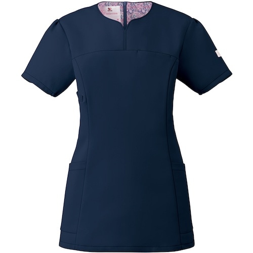 FOLK スクラブ HI707 ダークネイビー S