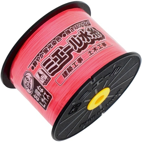 たくみ ミエール水糸 太 ピンク 500m