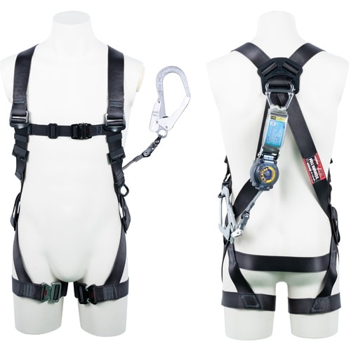 TSUYORON 黒影ハーネス シングルランヤード