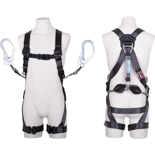 TSUYORON 黒影ハーネス ツインランヤード付