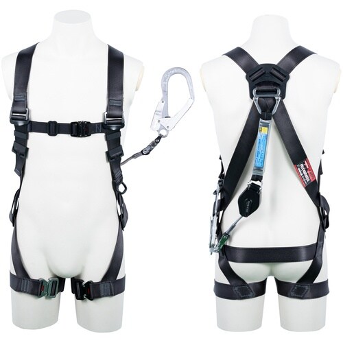 TSUYORON 黒影ハーネス シングルランヤード