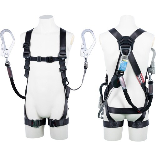 TSUYORON 黒影ハーネス ダブルランヤード付