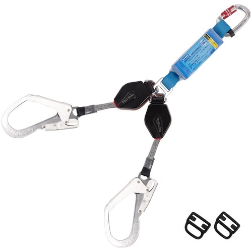 TSUYORON フルハーネス用ランヤード ツイン