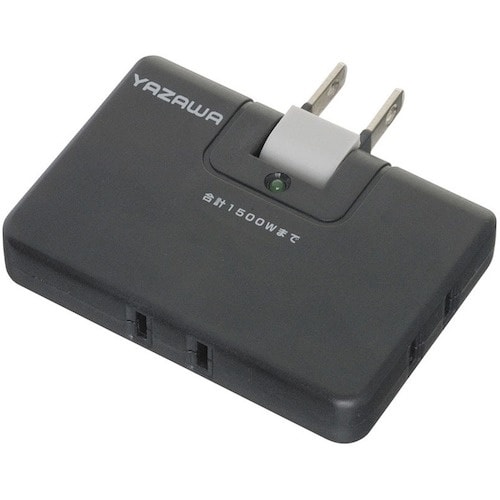 YAZAWA 雷サージ付コーナータップ13000V