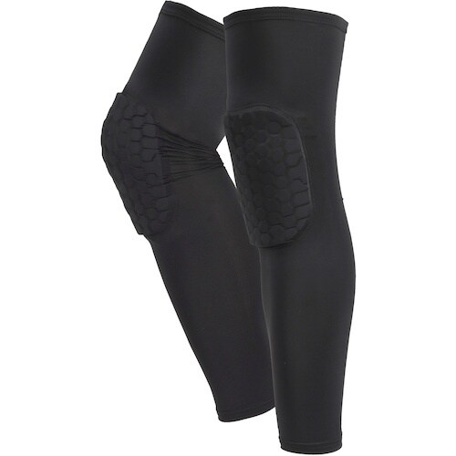 カジメイク 冷感ニープロテクション ブラック L