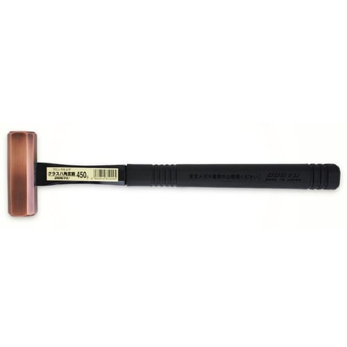 DOGYU ブロンズ グラス柄八角玄能 225g