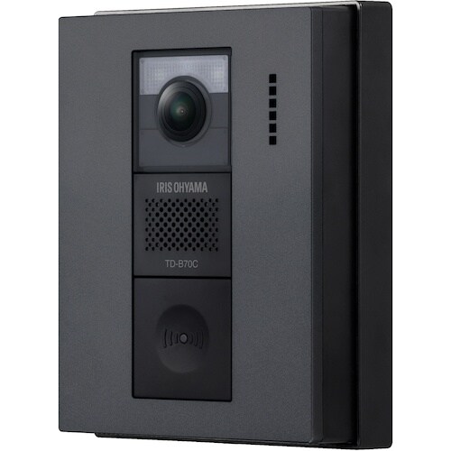 IRIS 104508 カメラ付玄関子機 ブラック