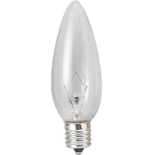 YAZAWA シャンデリア球10Wクリア口金E12