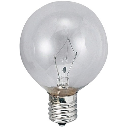 YAZAWA ベビーボール球25WクリアE17