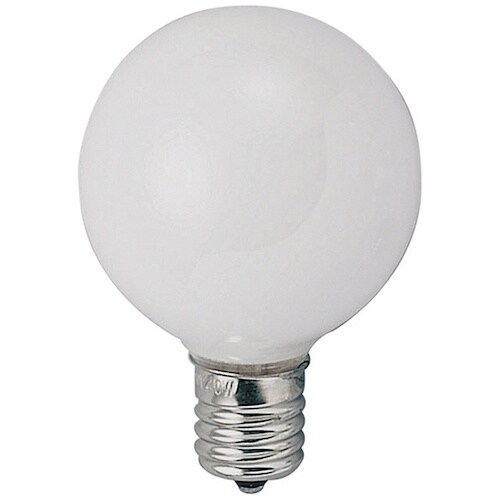 YAZAWA ベビーボール球40WホワイトE17