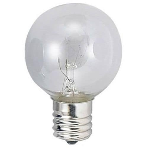 YAZAWA ベビーボール球40WクリアE17