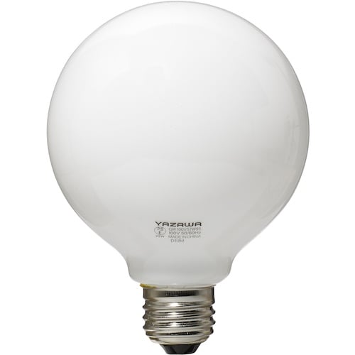 YAZAWA ボール電球60W形ホワイト