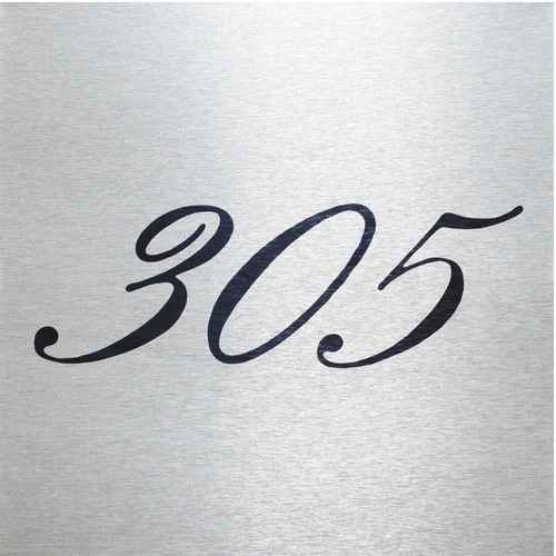 光 テーブルナンバー 305 アルミ