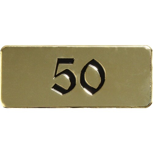 光 テーブルナンバー 50 真鍮メッキ