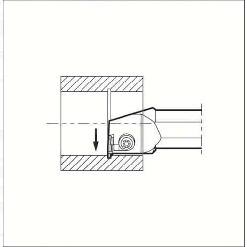 京セラ 内径浅溝入れ加工用ホルダ KIGBA
