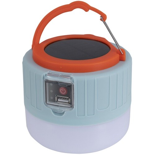 ナカバヤシ 充電式LEDランタン ライトブルー