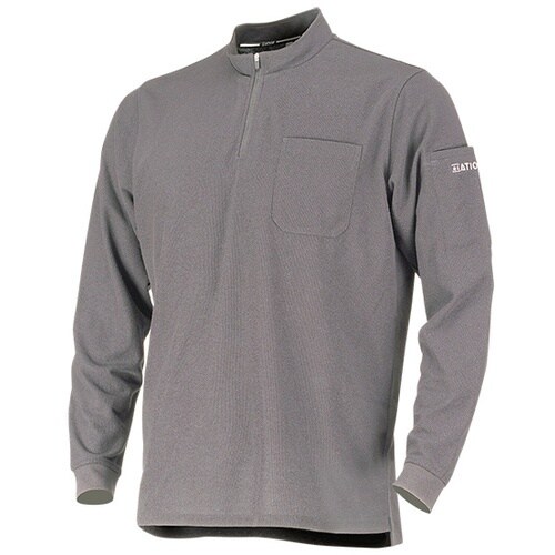 カジメイク 6902 ドライカノコZIPハイネック