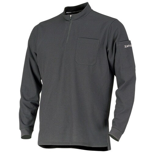 カジメイク 6902 ドライカノコZIPハイネック