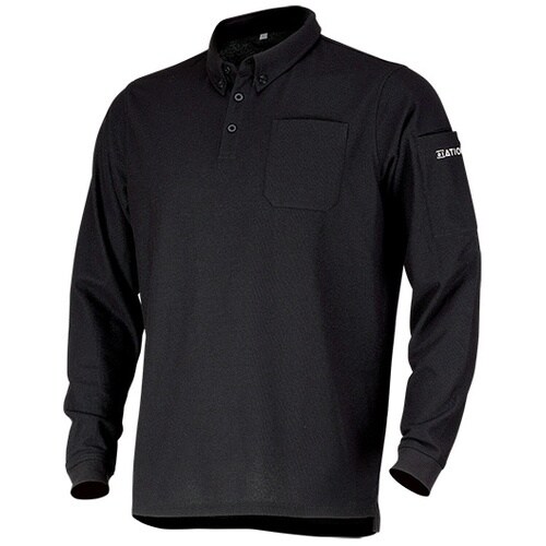 カジメイク 6904 ドライカノコ長袖ポロシャツ