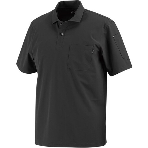 カジメイク 8593 冷感ストレッチ半袖ポロシャツ