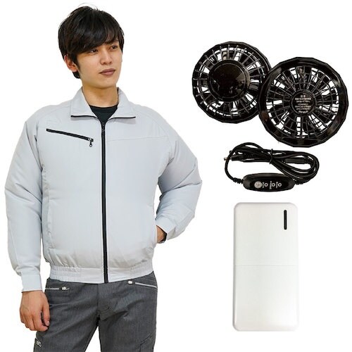 岡潮 空調ブルゾン+モバイルバッテリー付 2010