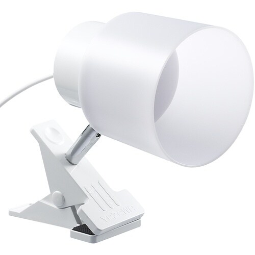 YAZAWA LEDインテリアクリップライトホワイ