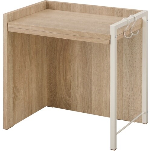 IRIS 201978 伸縮レンジ上ラック ホワイ