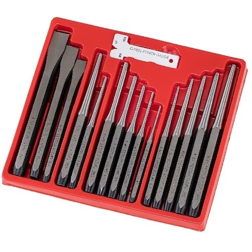 JTC 16PCS ポンチ&チゼルセット