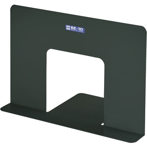 OP ブックエンド ワイドタイプ 2枚1組 黒色