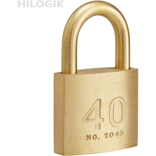 ハイロジック 2045D シリンダー南京錠40mm