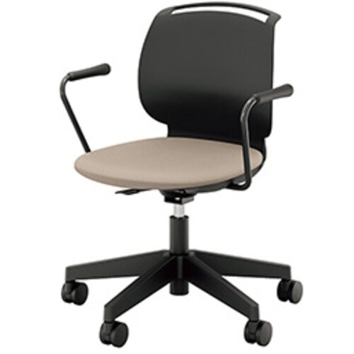 NAIKI ミーティングチェアー(肘付) E480