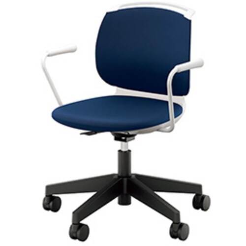 NAIKI ミーティングチェアー(肘付) E480