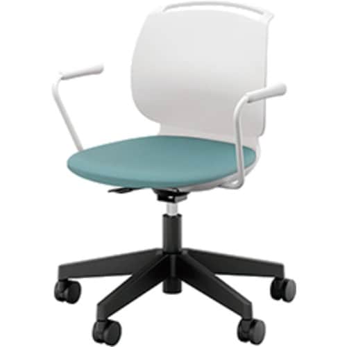 NAIKI ミーティングチェアー(肘付) E480