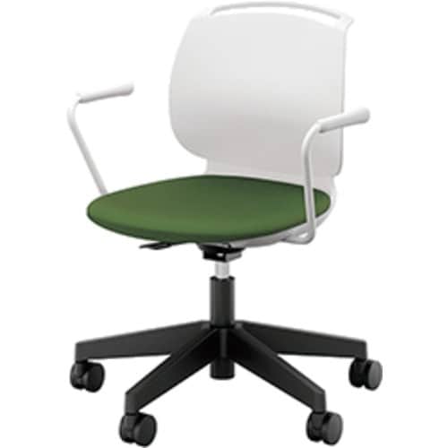 NAIKI ミーティングチェアー(肘付) E480