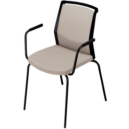 NAIKI ミーティングチェアー(肘付) E290