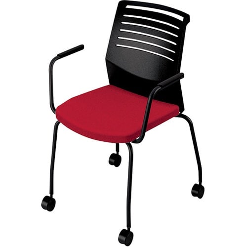 NAIKI ミーティングチェアー(肘付) E290