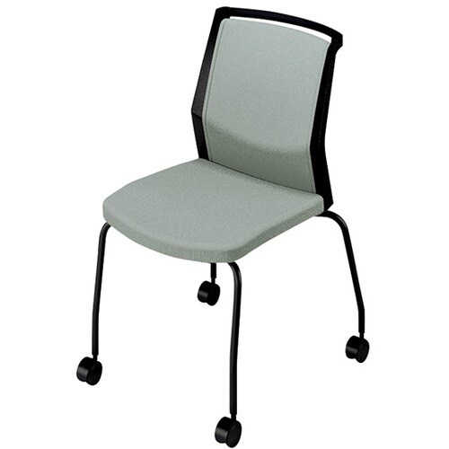 NAIKI ミーティングチェアー(肘無) E290