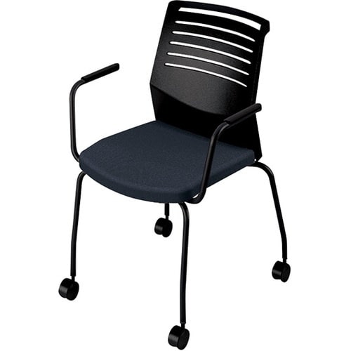 NAIKI ミーティングチェアー(肘付) E290