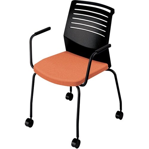 NAIKI ミーティングチェアー(肘付) E290