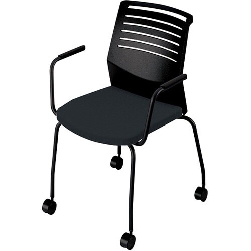 NAIKI ミーティングチェアー(肘付) E290