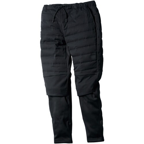 クロダルマ 中綿入アクティブパンツ ブラック L