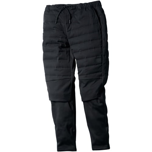 クロダルマ 中綿入アクティブパンツ ブラック S