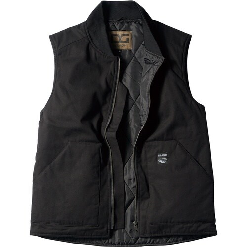 クロダルマ 防寒ベスト ブラック 3L