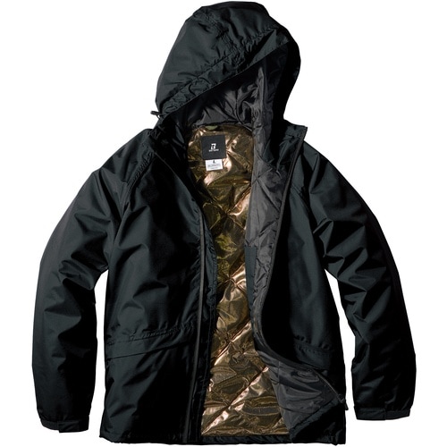 クロダルマ 防水防寒ジャケット ブラック LL