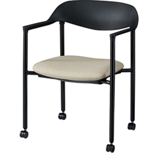 NAIKI ミーティングチェアー(肘付) E368