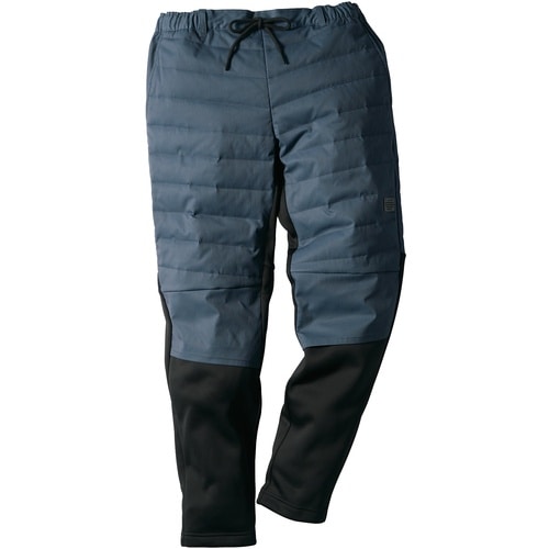 クロダルマ 中綿入アクティブパンツ ブルーグレー