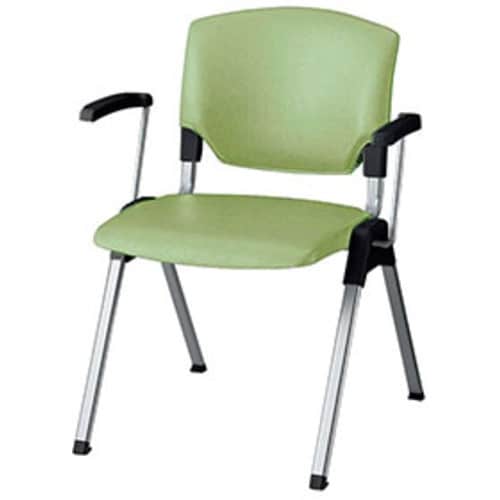 NAIKI ミーティングチェアー(肘付) E470