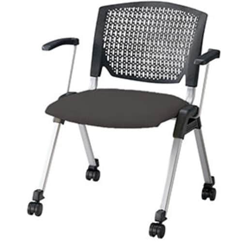 NAIKI ミーティングチェアー(肘付) E470