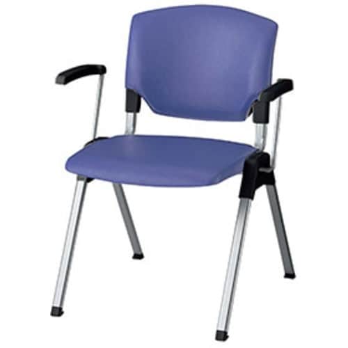 NAIKI ミーティングチェアー(肘付) E470